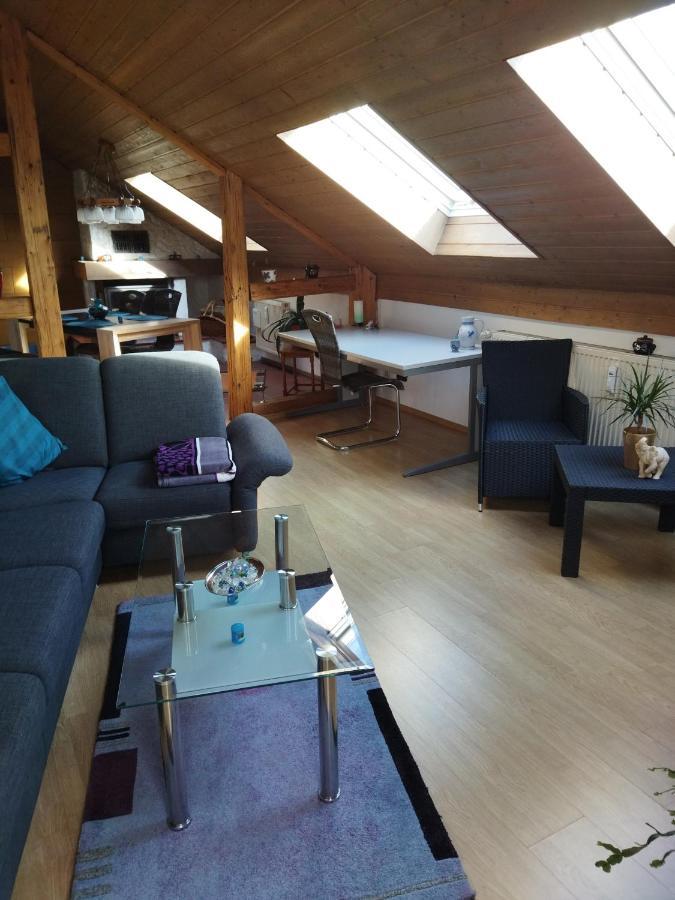 Aussergewoehnliche Atelierferienwohnung Mit Balkon An Der Donau Winzer Esterno foto
